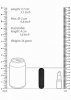 10 speed rechargeable bullet - black